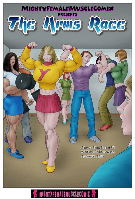 muscle woman comic|Mighty Female Muscle Comix.